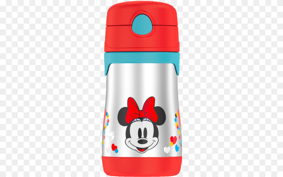 Minnie Mouse Water Bottle, Water Bottle, Shaker Free Png Download