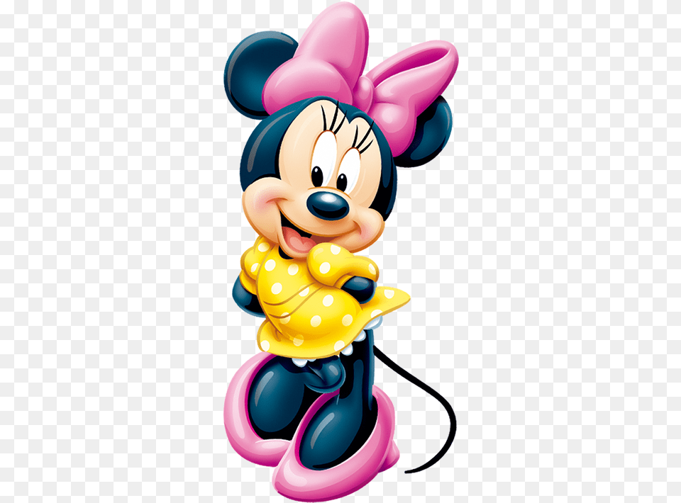 Minnie Mouse Yellow Dress, Balloon, Nature, Outdoors, Snow Free Transparent Png