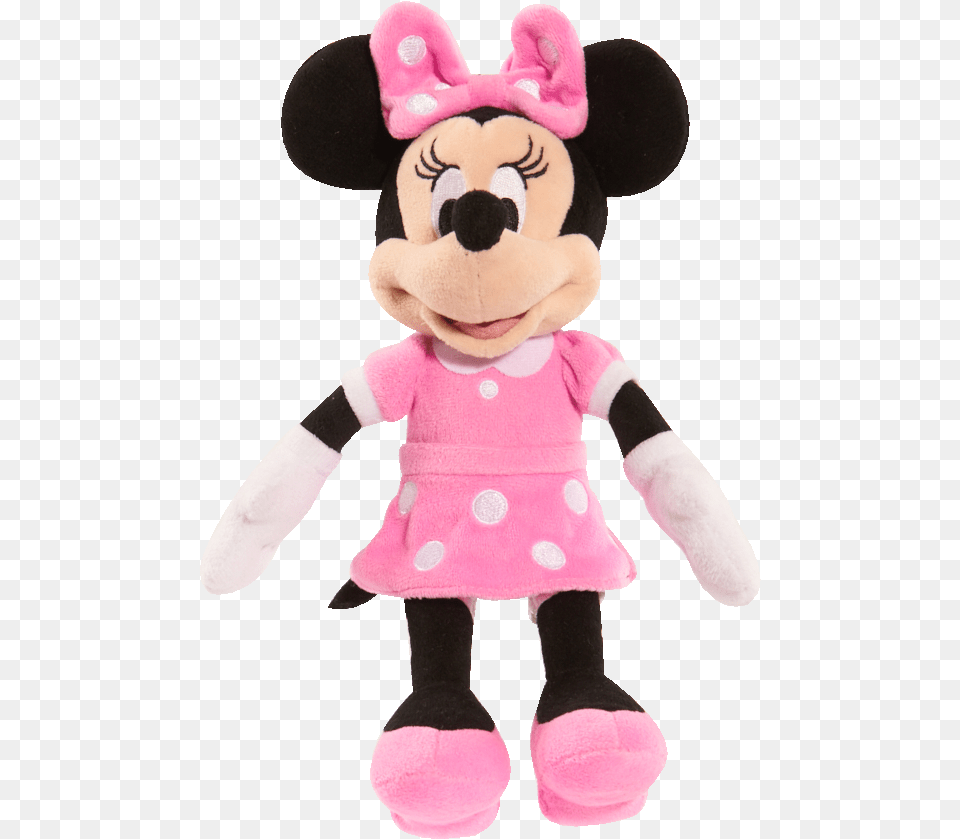 Minnie Pink, Plush, Toy Png