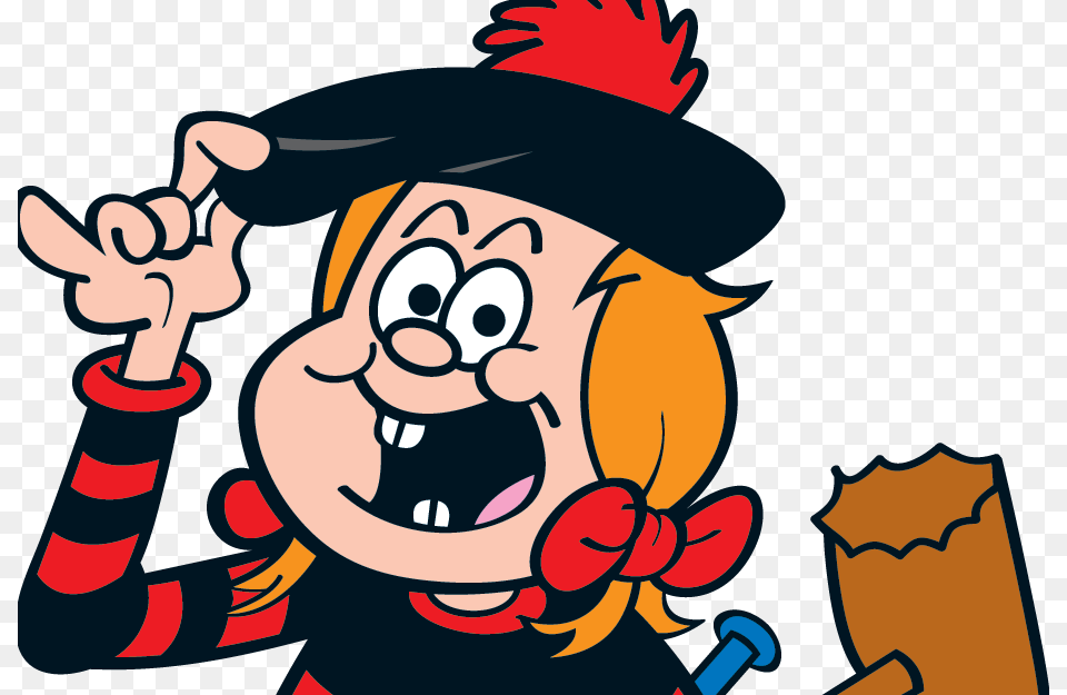 Minnie The Minx Beano, Cartoon, Baby, Person Free Transparent Png