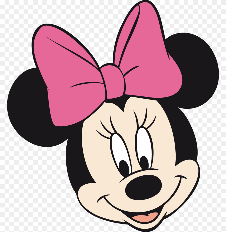 Minnie Vector Mickey Mouse Pink Minnie Mouse Face, Cartoon, Animal, Fish, Sea Life Free Transparent Png