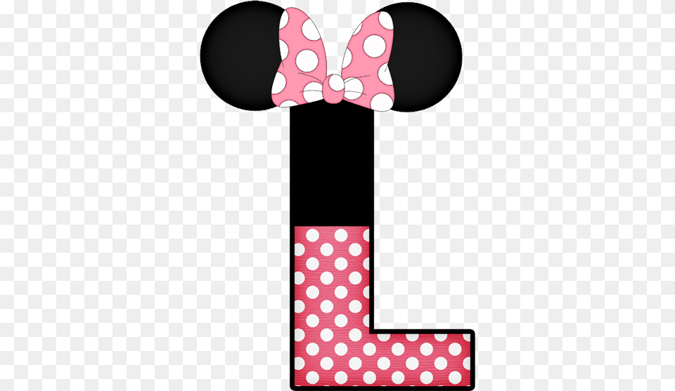 Minnie Vermelha Velas De Aniversrio Carminha Minnie Mouse Letter L, Accessories, Formal Wear, Pattern, Tie Png Image