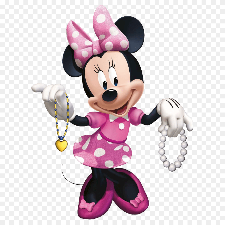 Minnie Wjewelry D I S N E Y Mickey Mouse, Toy, Doll, Baby, Person Free Transparent Png