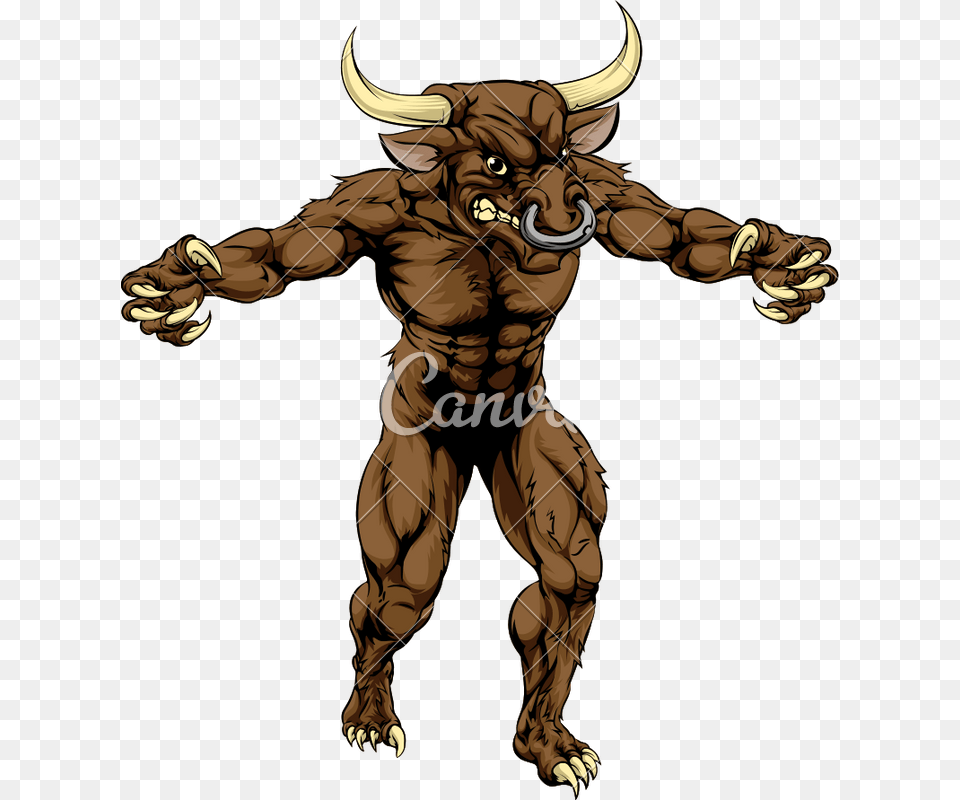 Minotaur Bull Sports Mascot, Electronics, Hardware, Adult, Female Free Png