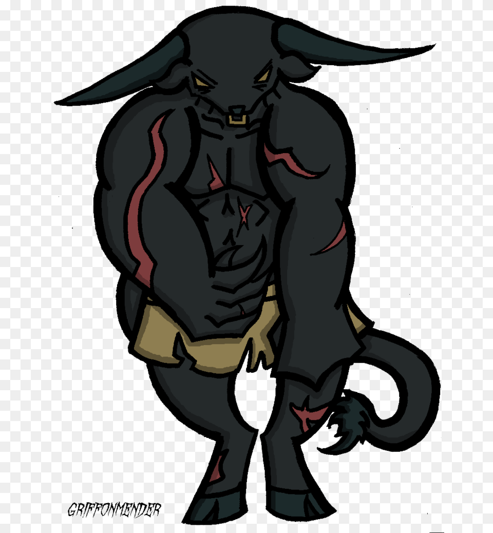 Minotaur Encounter, Person, Animal, Mammal Png Image