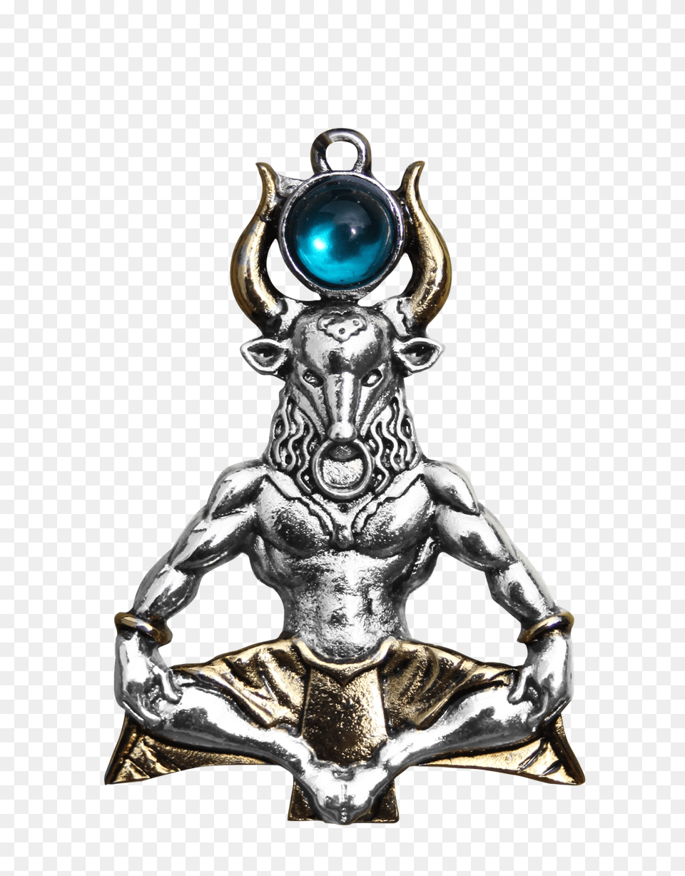 Minotaur For Serenity Through Challenge Pendant, Accessories, Gemstone, Jewelry, Adult Png Image