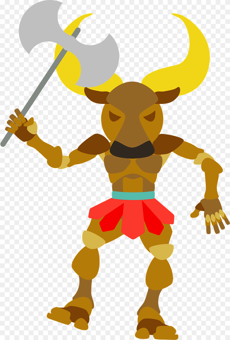 Minotaur Mythology Clipart, Clothing, Costume, Person, Baby Free Png Download