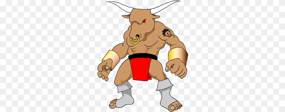 Minotaur Tuning Power Hungry Performance Minotaur Animated, Baby, Person, Face, Head Free Transparent Png