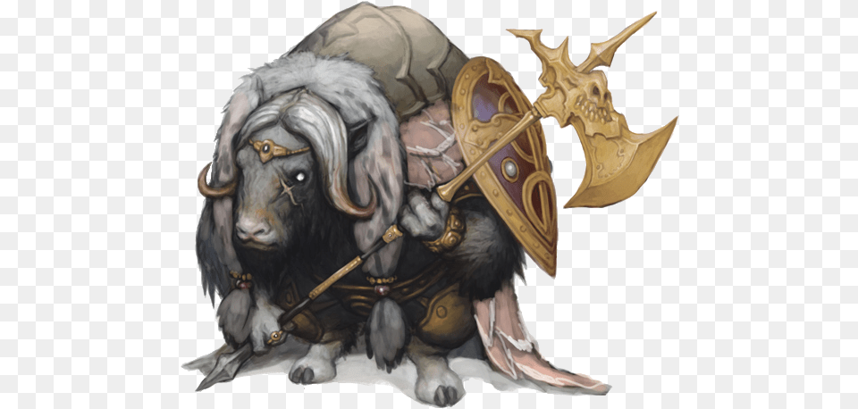 Minotaur White Ogre Boo Dragon Nest, Animal, Dinosaur, Reptile, Weapon Free Png Download