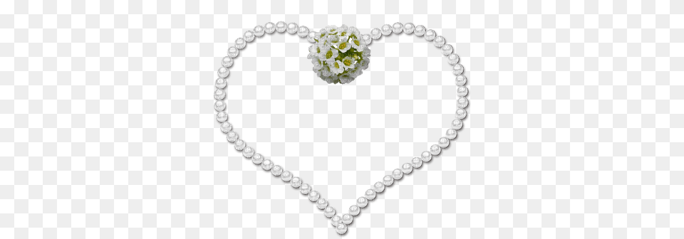 Minou Heart Pearls Minou Heart Pearls, Accessories, Jewelry, Necklace, Diamond Png
