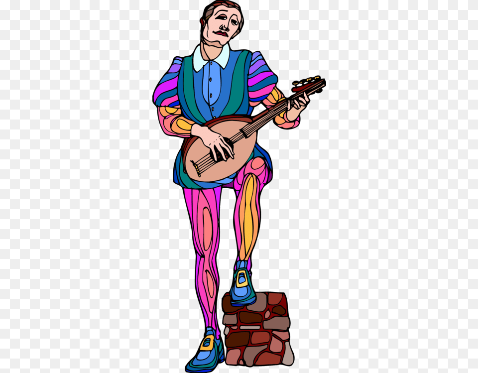 Minstrel Musician Middle Ages Guitarist Computer Icons, Adult, Person, Woman, Female Free Transparent Png