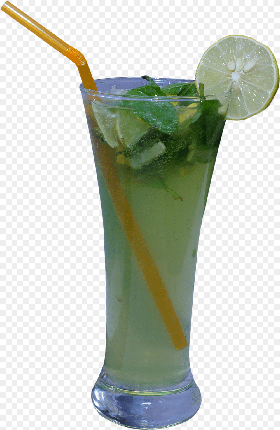 Mint And Lemon Water Glass, Alcohol, Beverage, Cocktail, Mojito Free Transparent Png