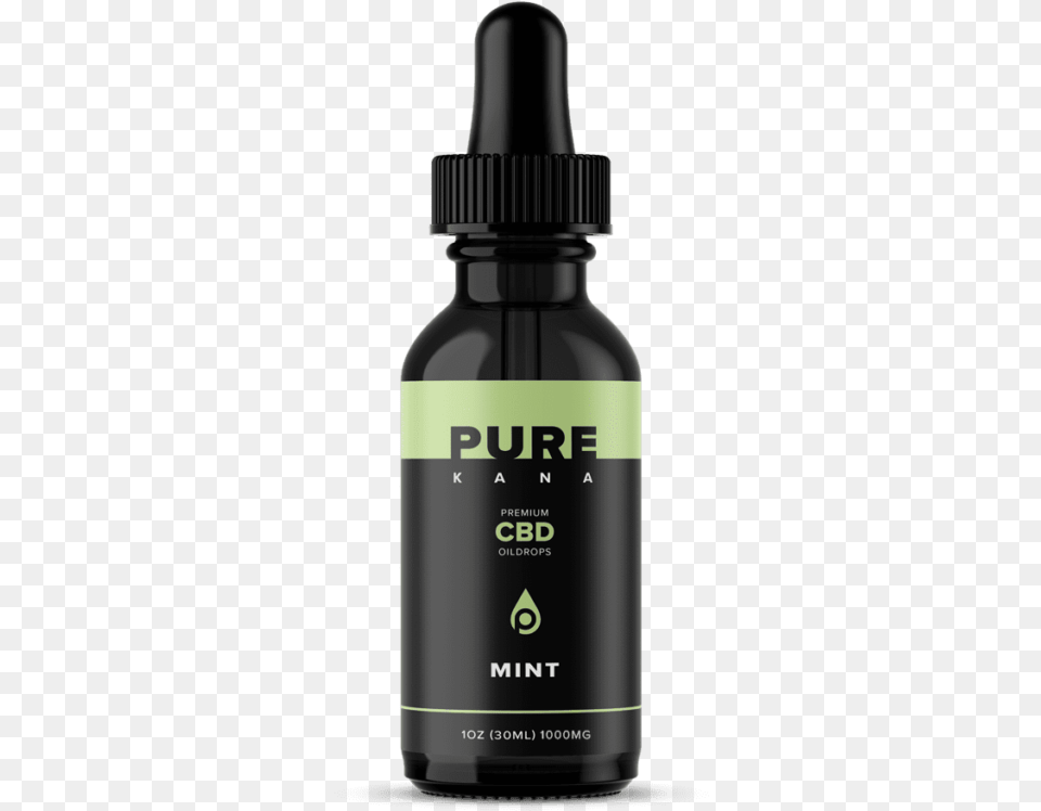 Mint Cbd Oil 1000mg Pure Kana Cbd Oil, Bottle, Shaker, Ink Bottle, Cosmetics Free Png