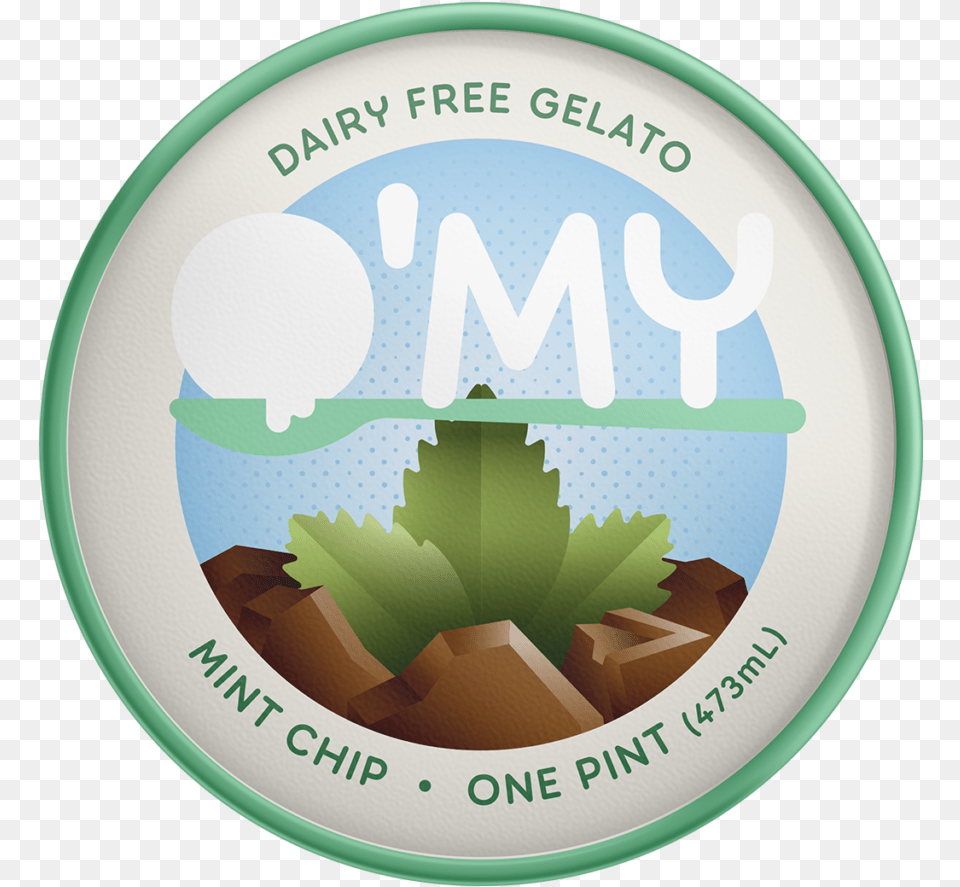Mint Chip Container Lid Circle, Badge, Logo, Symbol Free Transparent Png