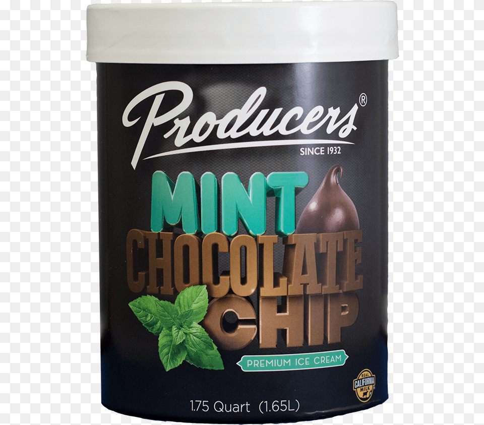 Mint Chocolate Chip Ice Cream Caffeinated Drink, Herbs, Plant, Herbal, Food Png Image