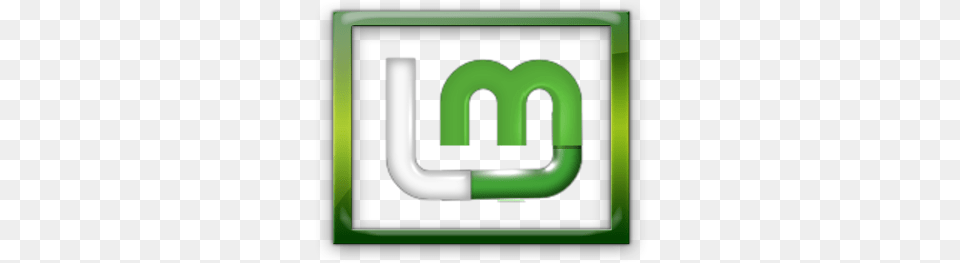 Mint Logo Linux Mint Modern Logo, Green, Blackboard, Symbol Free Transparent Png
