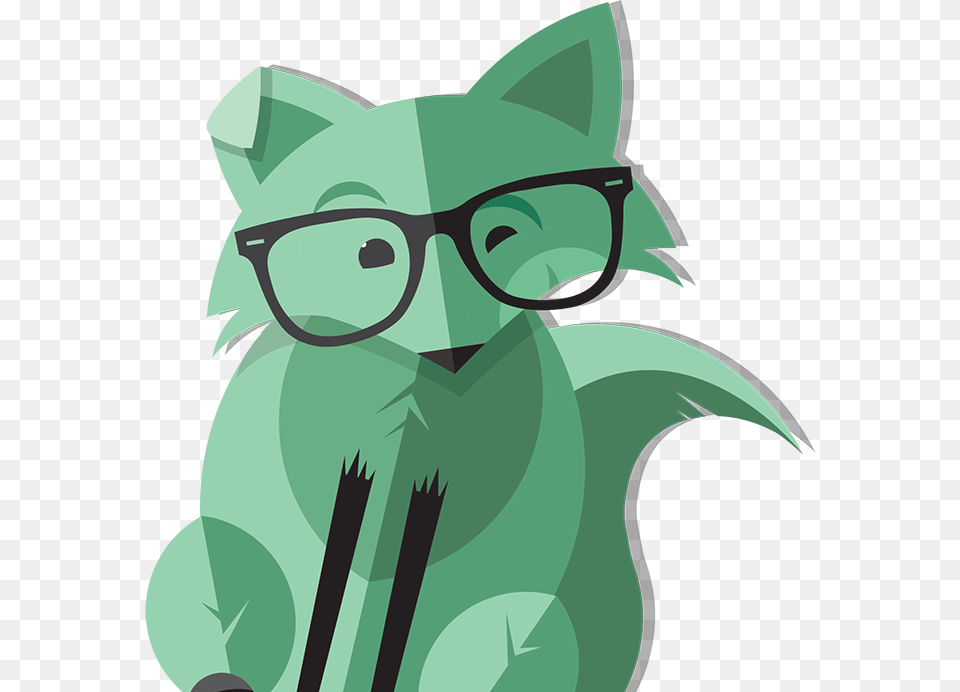 Mint Mobile Fox, Green, Accessories, Art, Glasses Free Png
