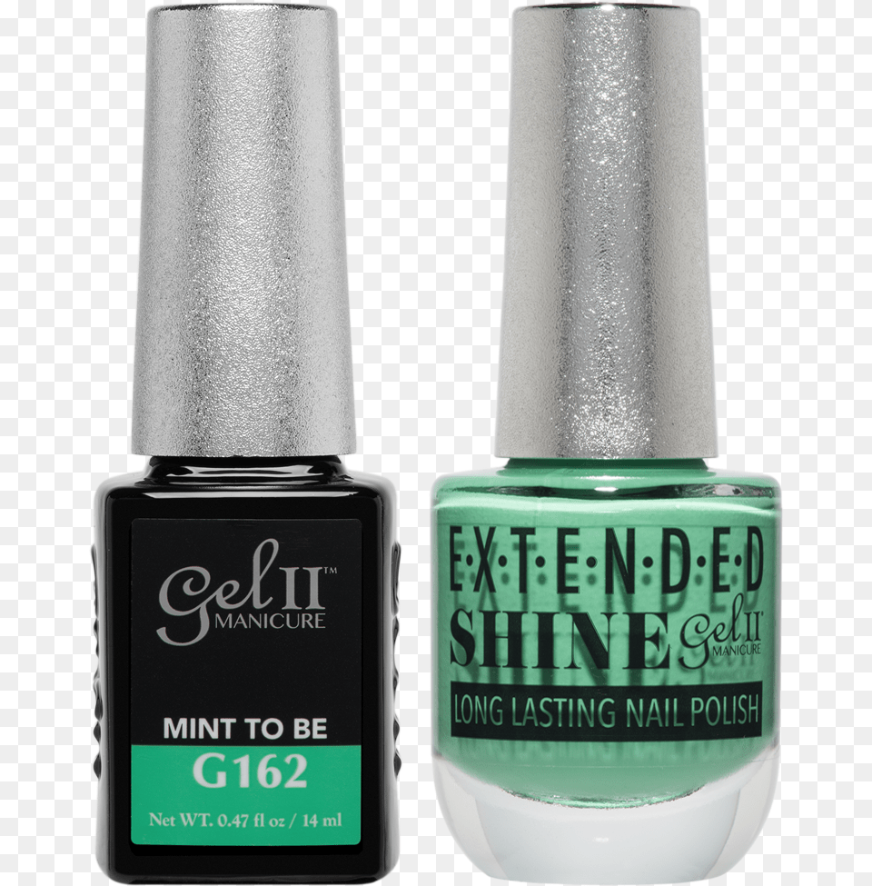 Mint To Be G162 Gel Nail Polish, Bottle, Cosmetics, Perfume, Alcohol Free Transparent Png