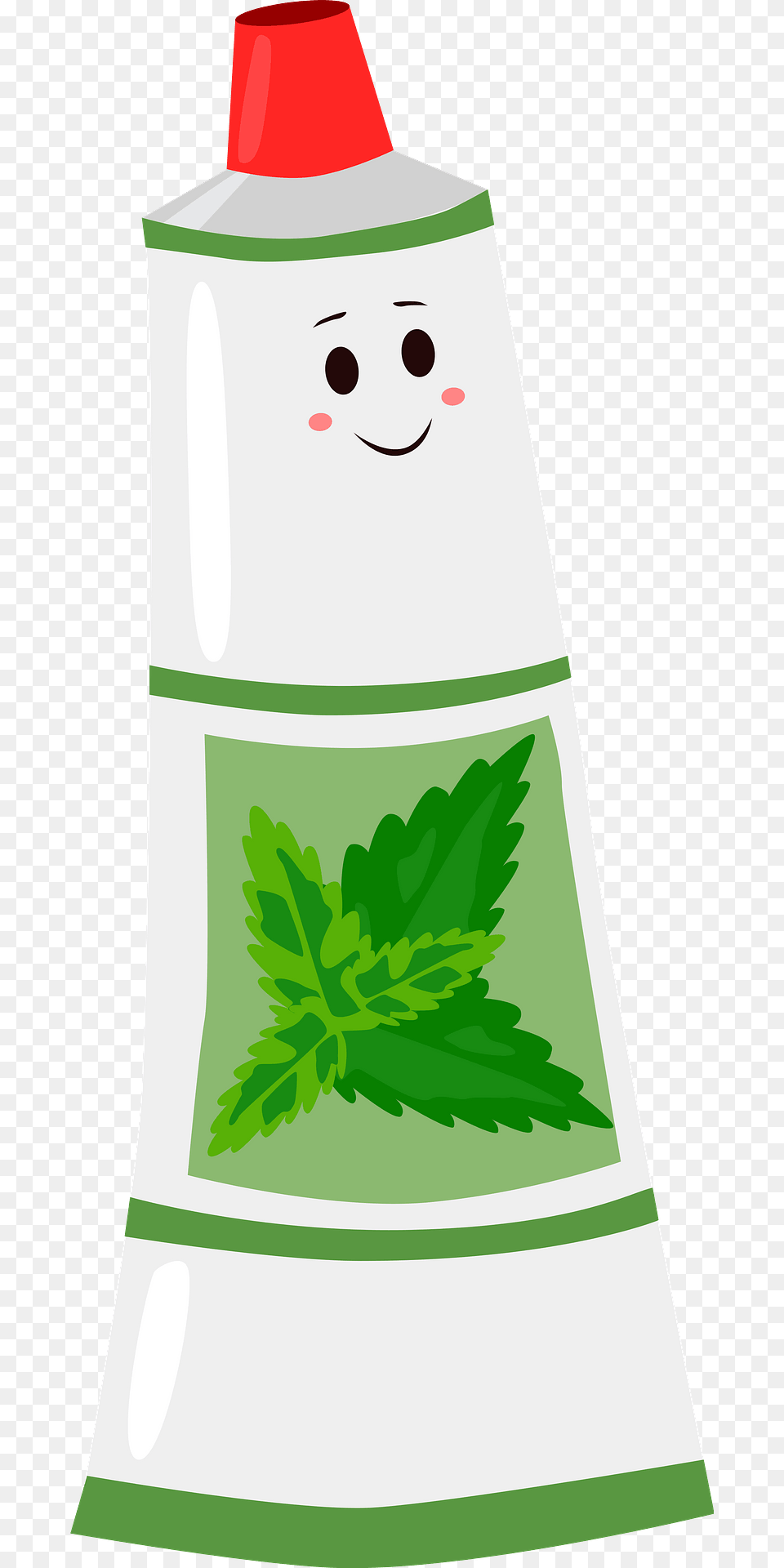 Mint Toothpaste Character Clipart Free Transparent Png