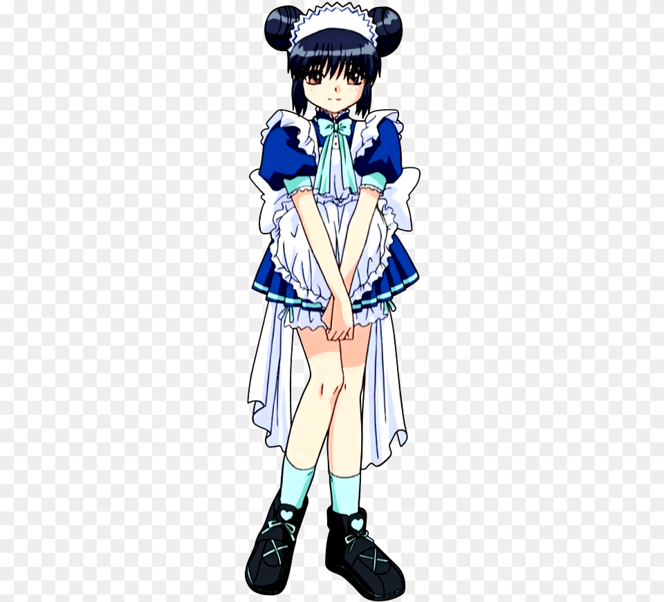 Minto Transparent Minto In Her Cafe Mew Uniform Tokyo Tokyo Mew Mew Minto, Book, Comics, Publication, Person Png Image