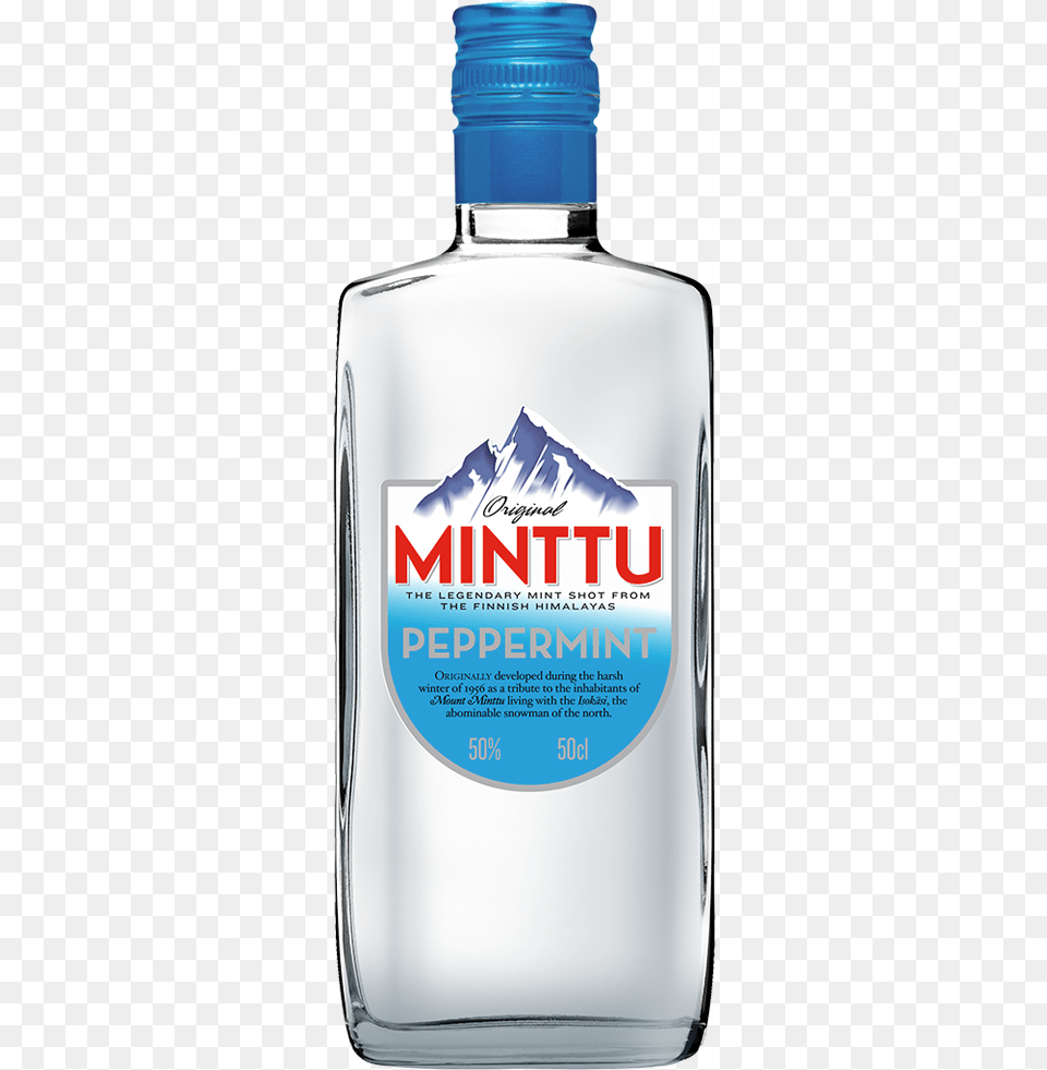 Minttu Peppermint, Bottle, Alcohol, Beverage, Liquor Free Transparent Png