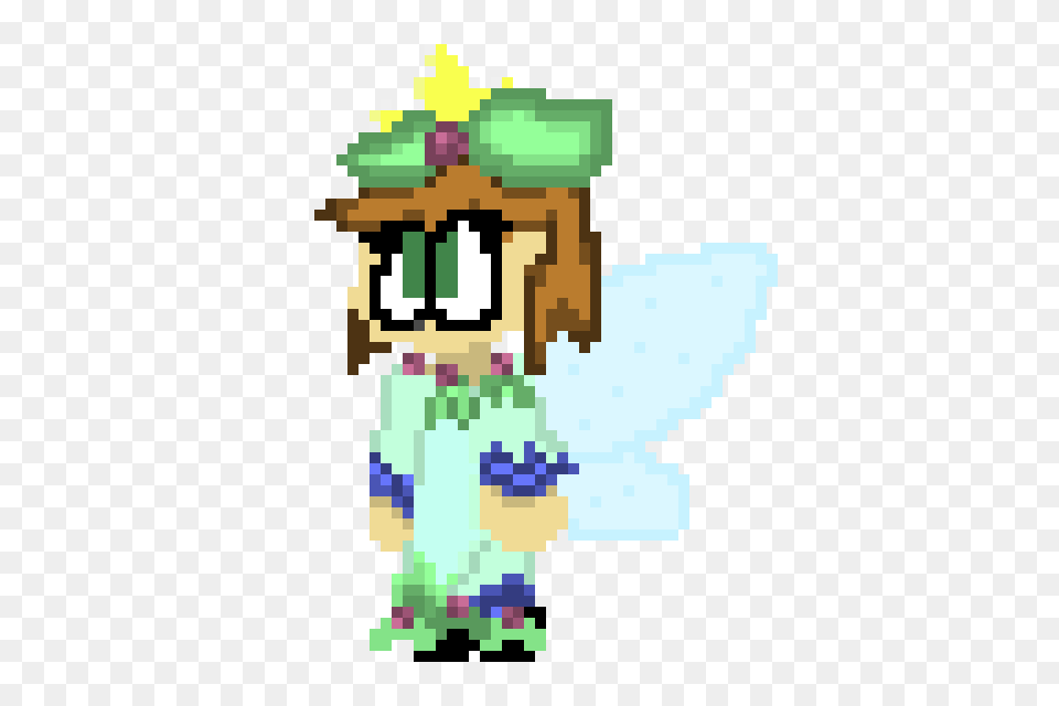 Minty Mint Leaf Fairy Pixel Art Maker Free Png Download