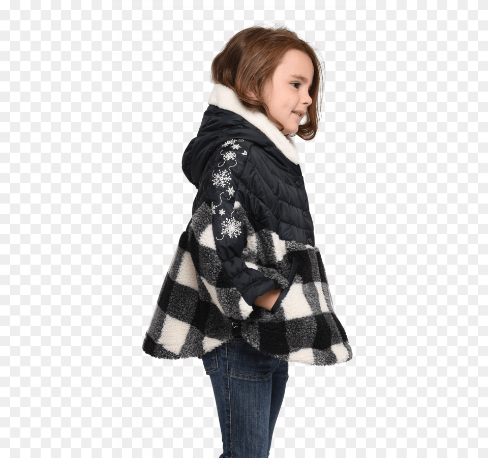 Minuet Cape Black Xs Girl, Clothing, Coat, Jacket, Child Free Transparent Png