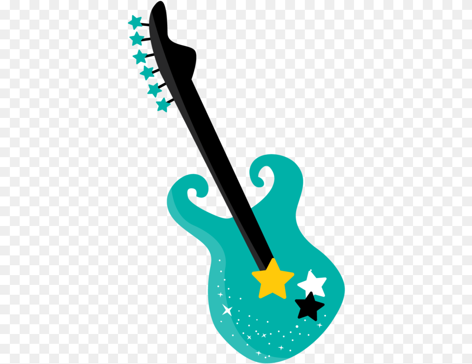 Minus Guitar Cartoon Rock Star, Musical Instrument Free Png Download