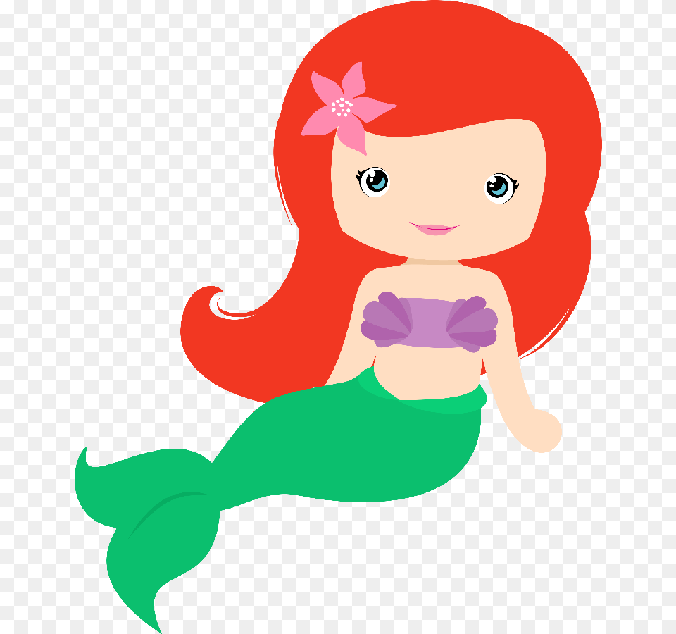 Minus Little Mermaid Cute, Baby, Person, Elf, Face Png