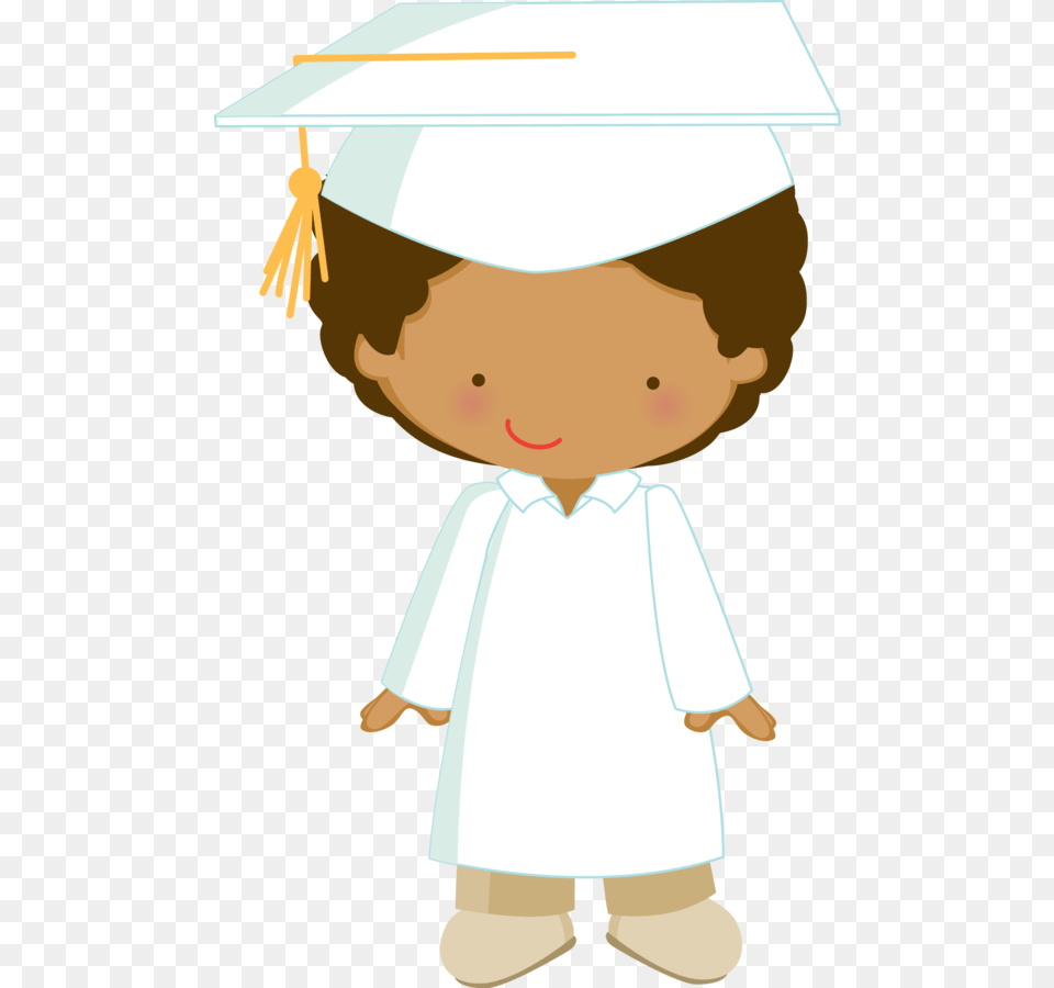 Minus Say Hello Graduacion Girl Without Clothes Clipart, People, Person, Graduation, Baby Free Transparent Png