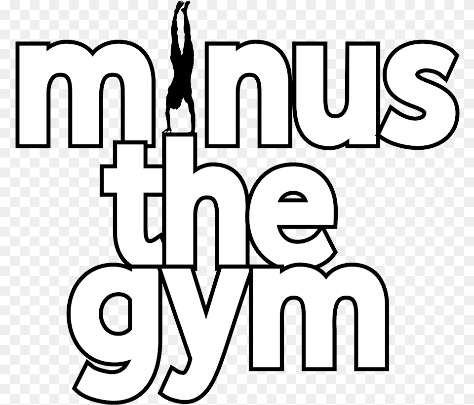 Minus The Gym Health And Fitness At Home Line Art, Text, Letter Free Transparent Png