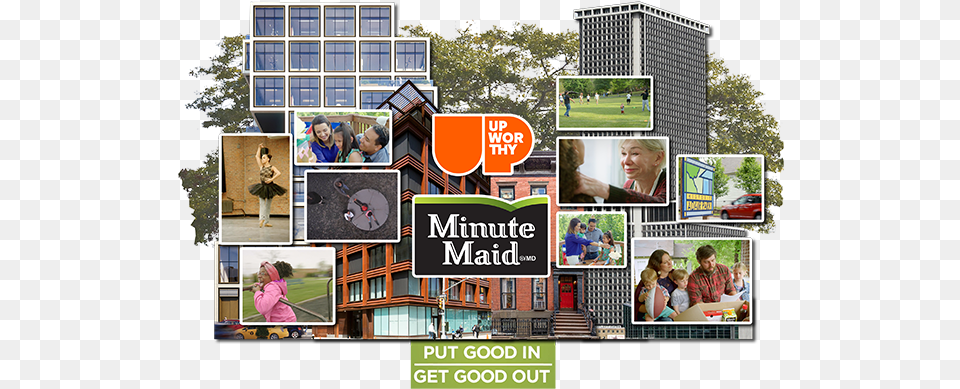 Minute Maid, Adult, Person, Female, Collage Png