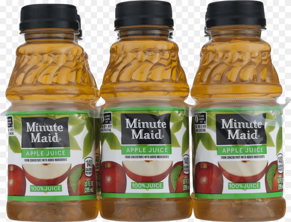 Minute Maid Apple Juice 6 Pack, Food, Ketchup, Beverage, Cooking Oil Free Png