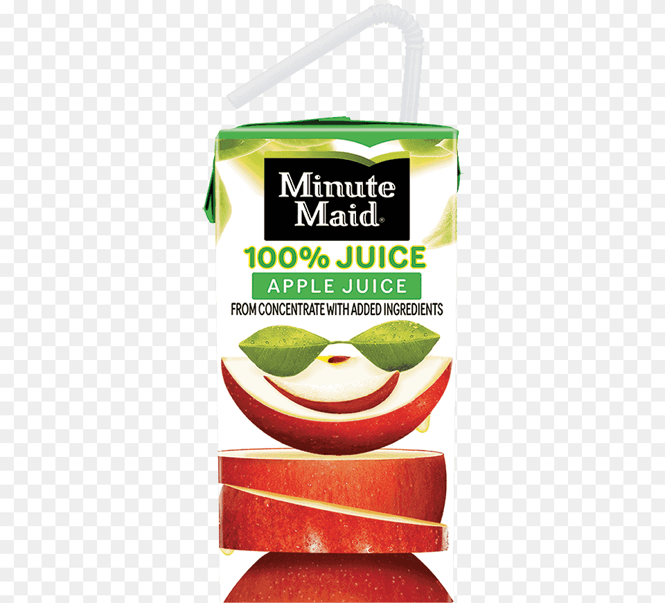 Minute Maid Apple Juice Box Minute Maid Apple Juice Box, Beverage, Food, Fruit, Plant Free Transparent Png