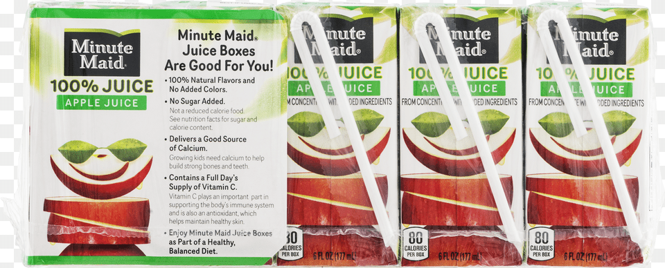 Minute Maid Apple Juice Box Walmart, Can, Tin Png