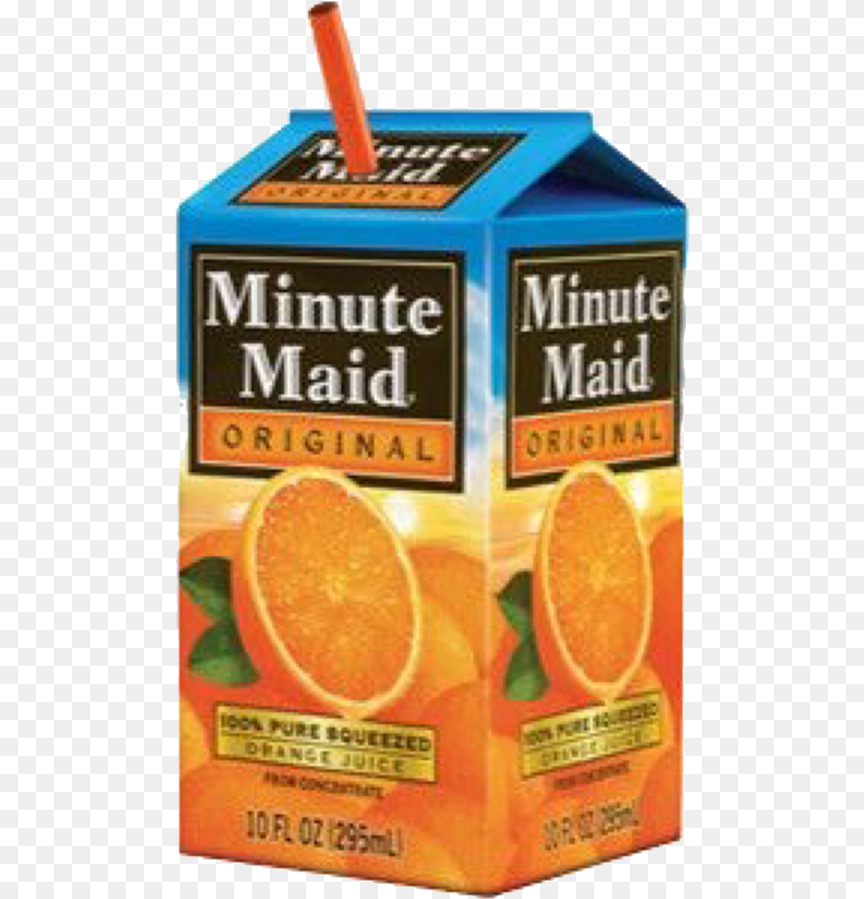 Minutemaid Lemondade Orangejuice Drink Food Niche Orange Juice Aesthetic, Beverage, Orange Juice Free Png Download
