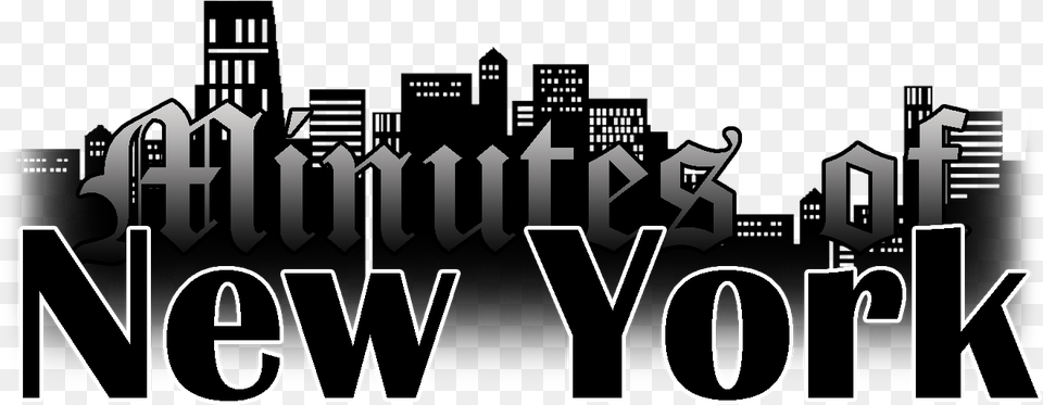 Minutes Of New York Logo Draft2 Logos De New York, City, Text, Urban Free Png