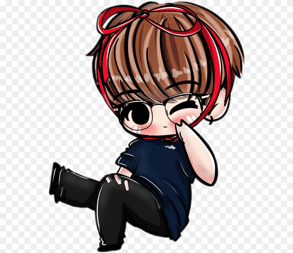 Minyoongi Bts Chibi Cute Suga Bts Chibi, Book, Comics, Publication, Photography Free Png Download