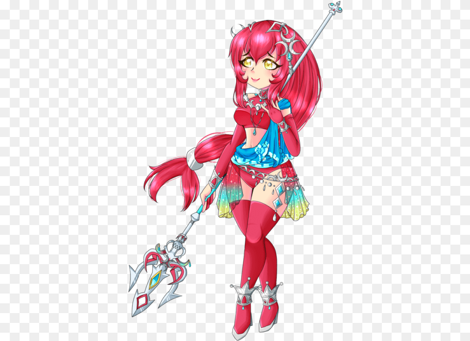 Mipha Human Version Mipha As A Human, Book, Publication, Comics, Clothing Png Image