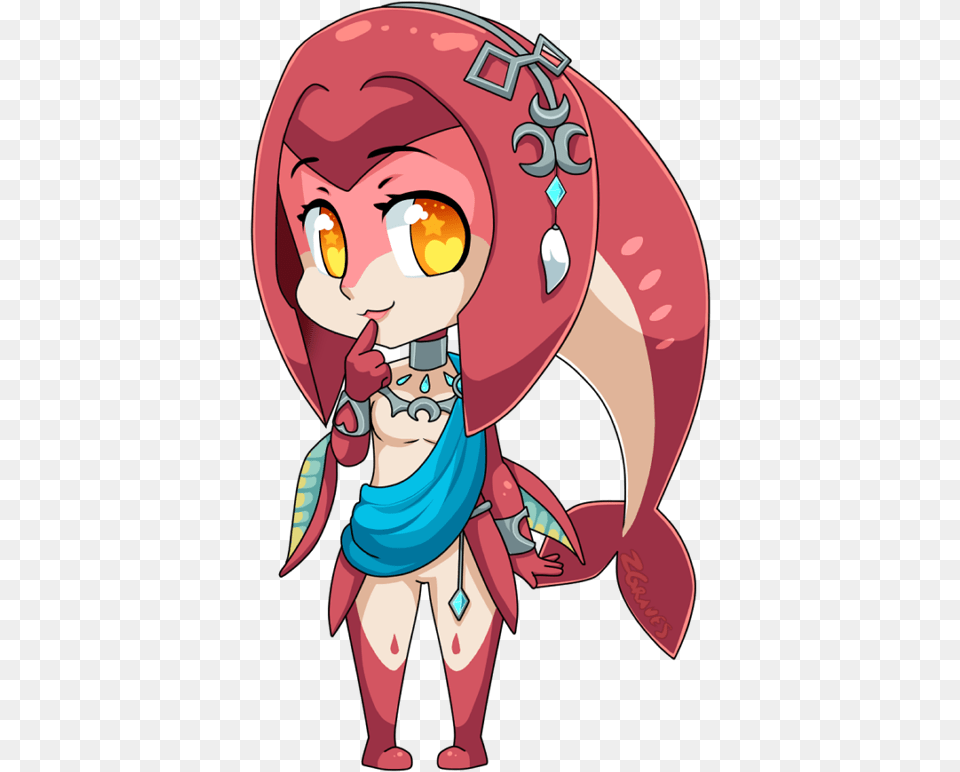 Mipha The Zora Princess Mipha Emoji, Book, Comics, Publication, Baby Png