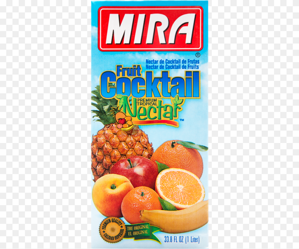 Mira Fruit Cocktail Nectar, Food, Plant, Produce, Apple Free Png