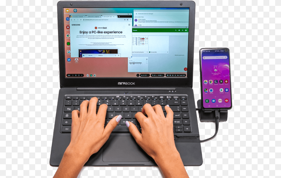 Mirabook And S8 Netbook, Computer, Pc, Laptop, Hardware Free Png Download