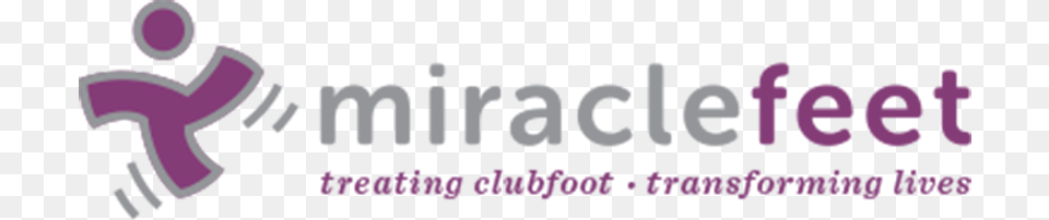Miracle Feet Treating Clubfoot Transforming Lives Miracle Feet Logo, Purple Png