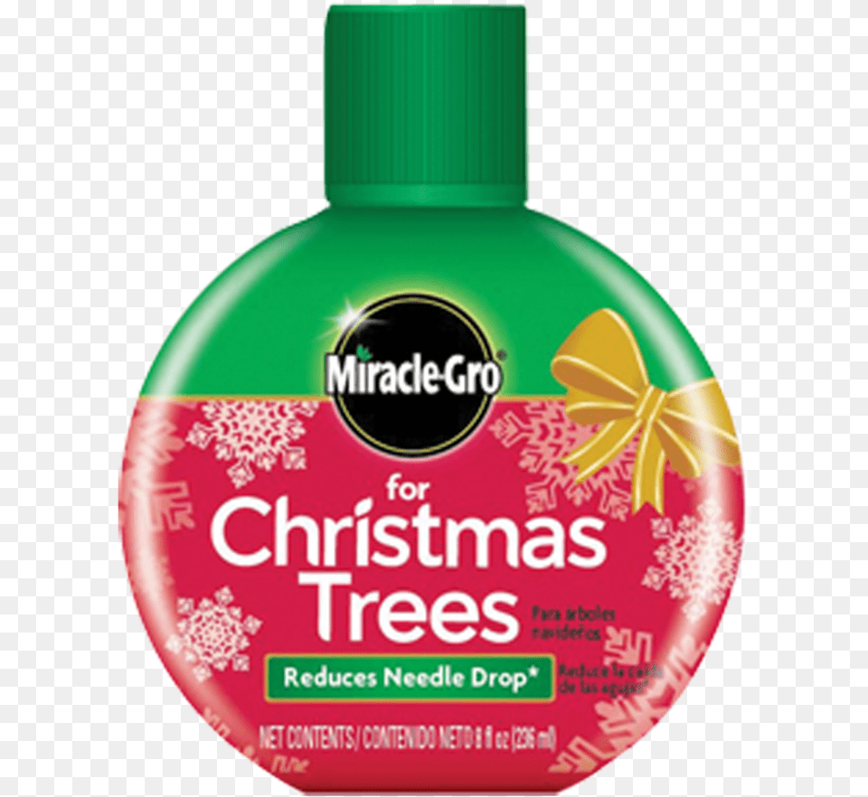 Miracle Gro Christmas Tree, Bottle, Herbal, Herbs, Plant Free Png