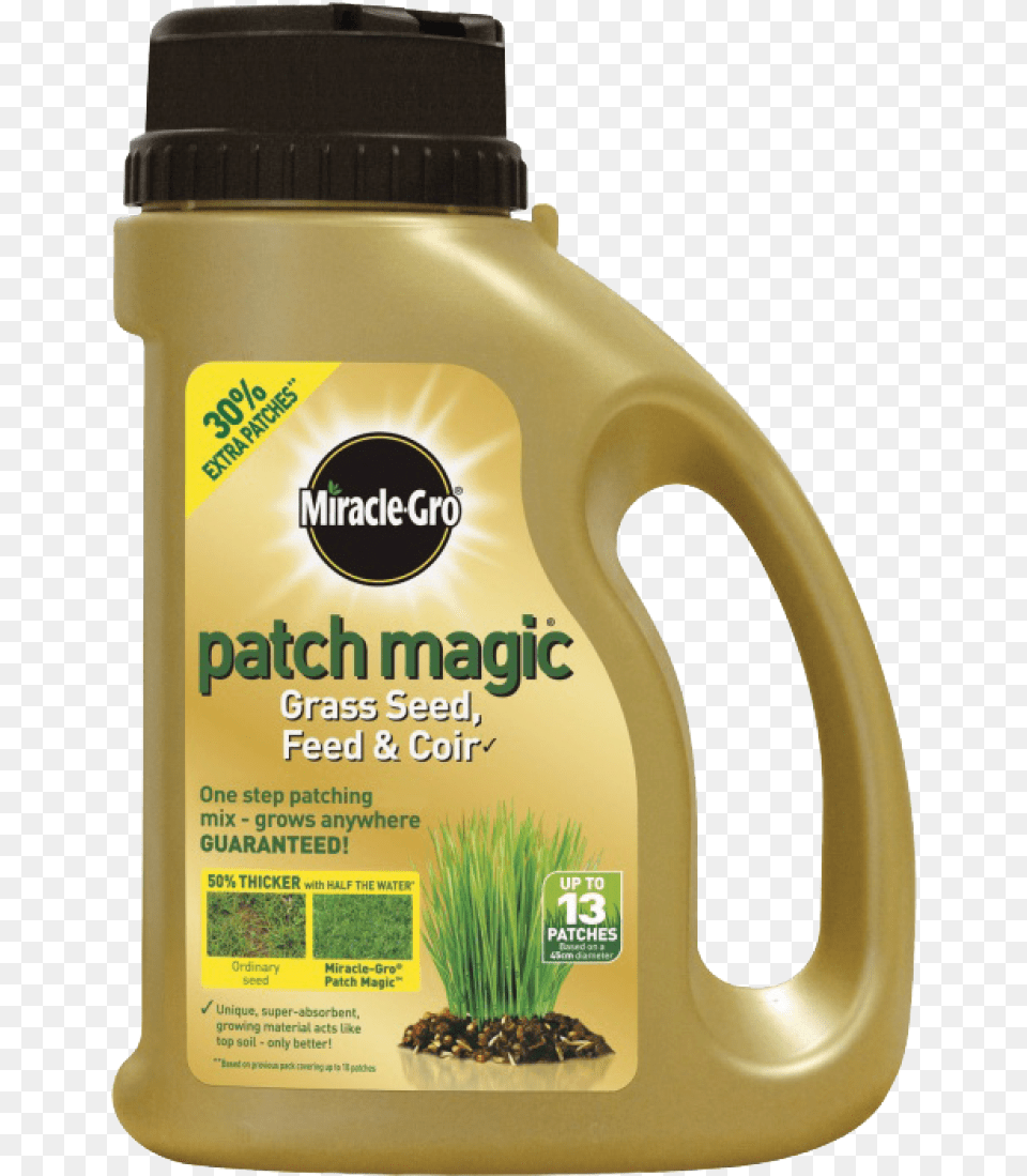 Miracle Gro Patch Magic Miracle Gro Patch Magic, Plant, Herbal, Herbs, Bottle Free Png Download