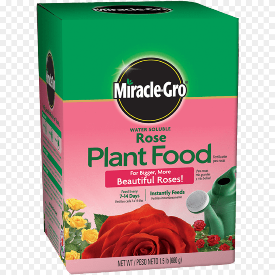 Miracle Gro Rose Food, Flower, Herbal, Herbs, Plant Png