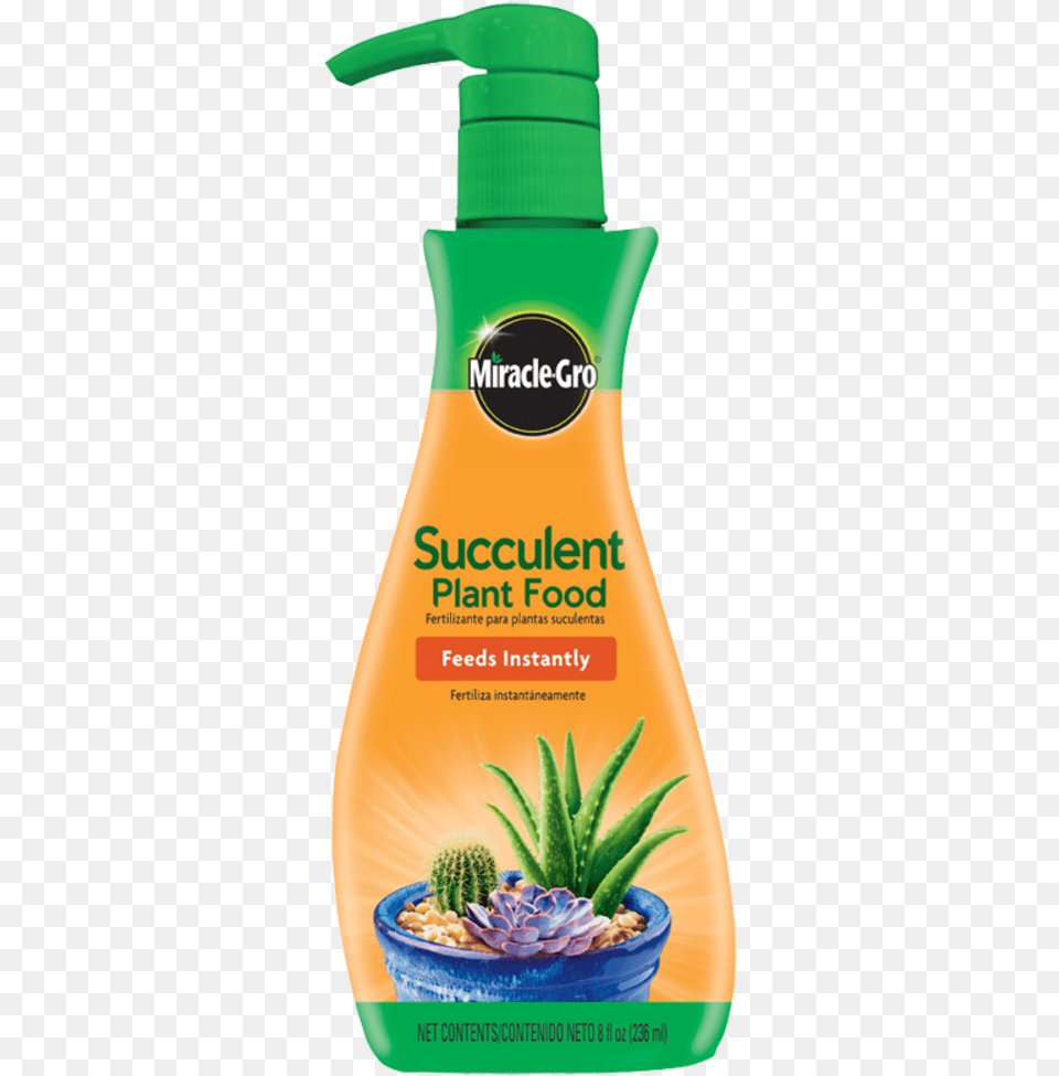 Miracle Gro Succulent Plant Food, Bottle, Herbal, Herbs, Lotion Free Png