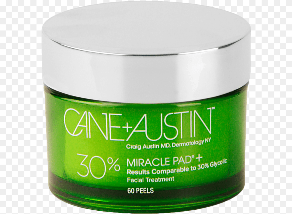 Miracle Pad 30 Glycolic Acid Cane And Austin Pads, Face, Head, Person, Bottle Free Png