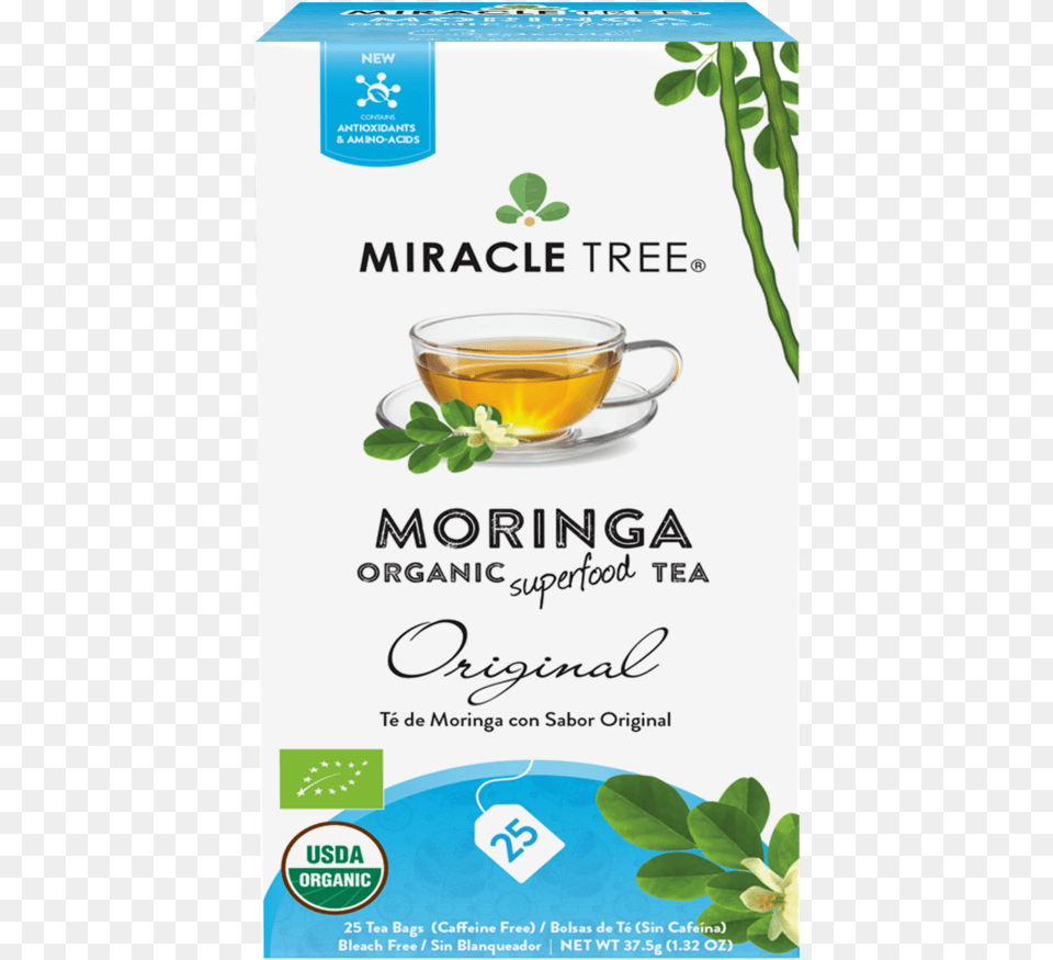 Miracle Tree Miracle Tree Organic Moringa Superfood Tea, Beverage, Cup, Herbal, Herbs Png Image