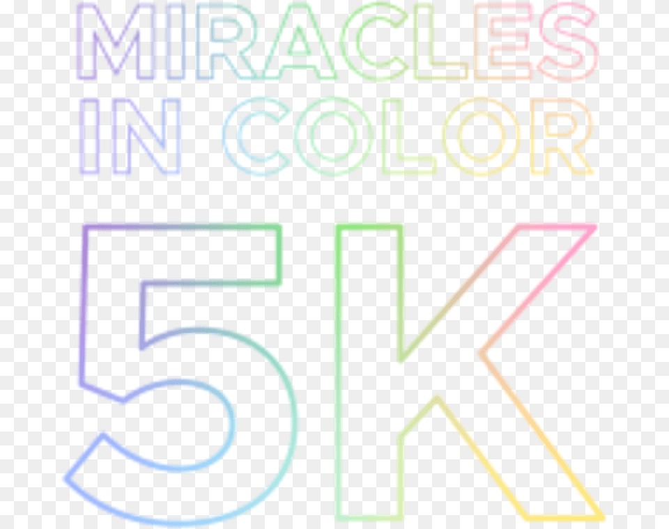 Miracles In Color 5k Benefiting Uf Health Shands Children Circle, Number, Symbol, Text, Gas Pump Png Image